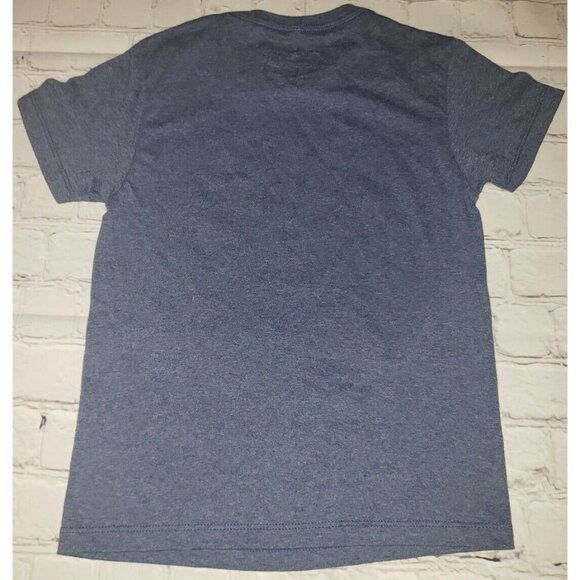 𝅺NWT Animal Crossing T Shirt Youth XS UNISEX Blue Video Game Nintendo Switch - Picture 2 of 2